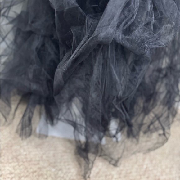 WDPL WOMENS SOLID BLACK COLORED LONG SKIRT SIZE 5XL. B1 - Picture 5 of 11